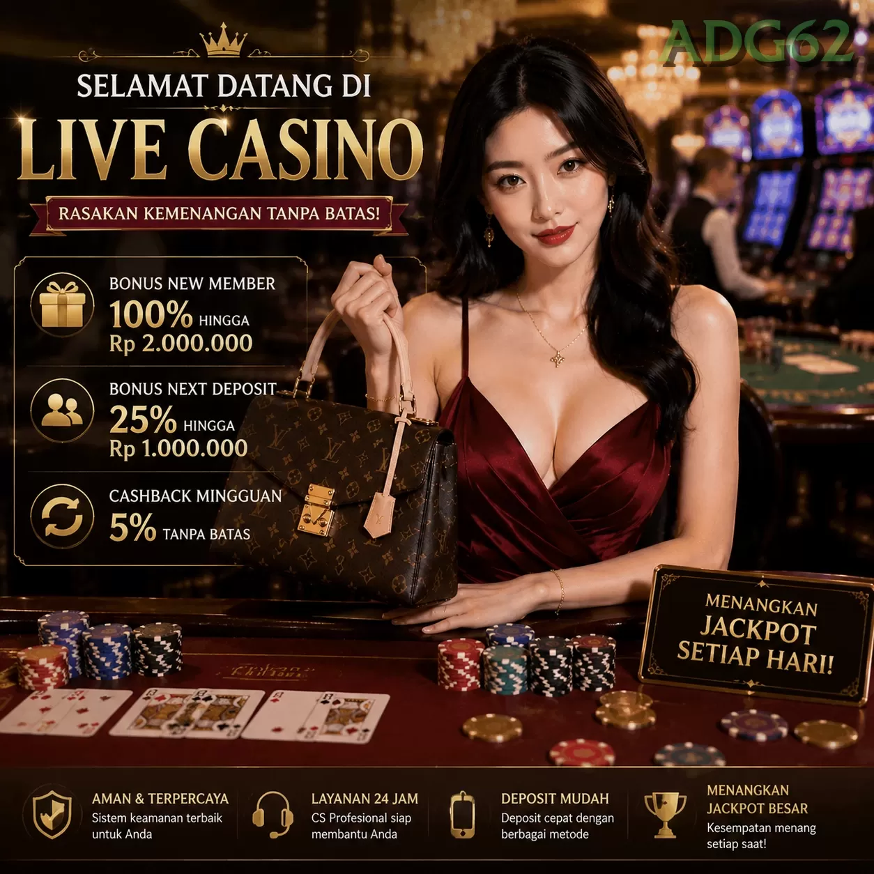 Kelebihan dan Kekurangan Bermain di adg62